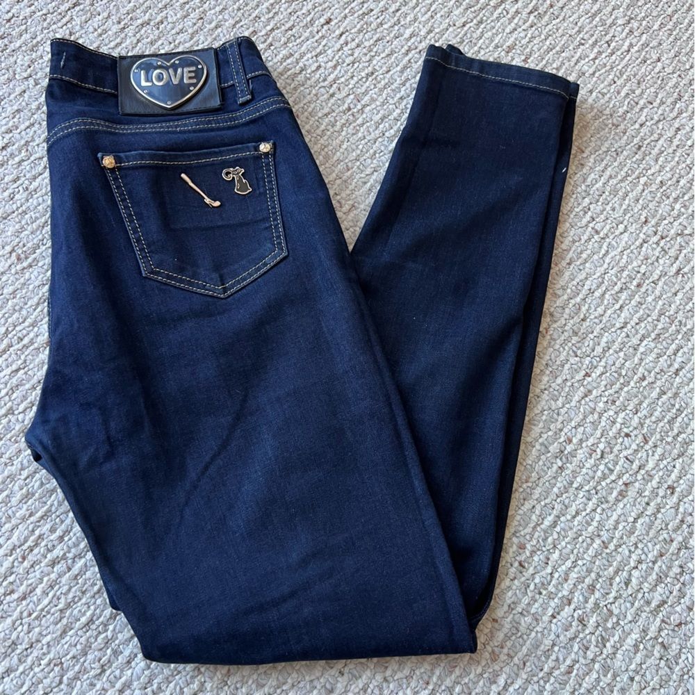 Love Moschino Dark Wash Skinny Jeans